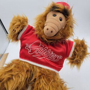 ALF Orbiters Baseball Team Plush Hand Puppet Doll Burger King Vintage 1988